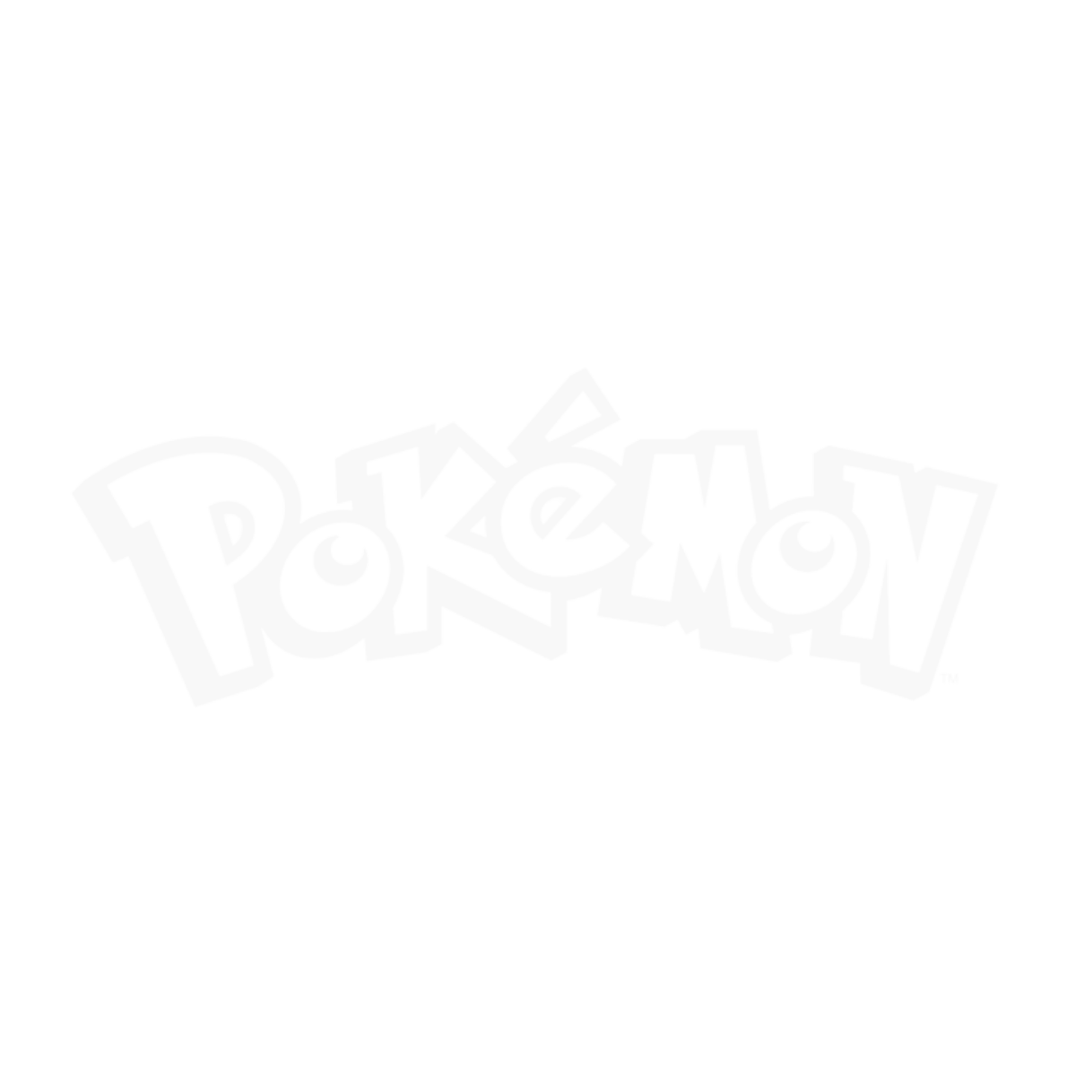 Pokemon - white logo